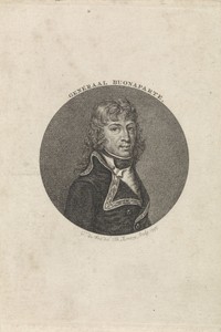 Portret van Napoleon I Bonaparte, keizer der Fransen