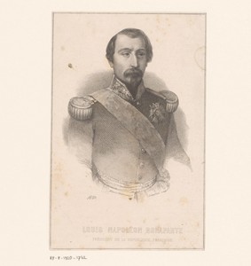 Portret van Napoleon III Bonaparte