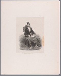 Portret van Ngabehie, Prins van Jogyakarta