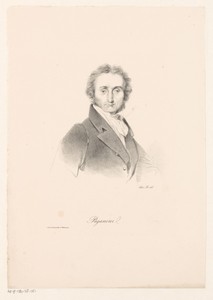 Portret van Niccolò Paganini