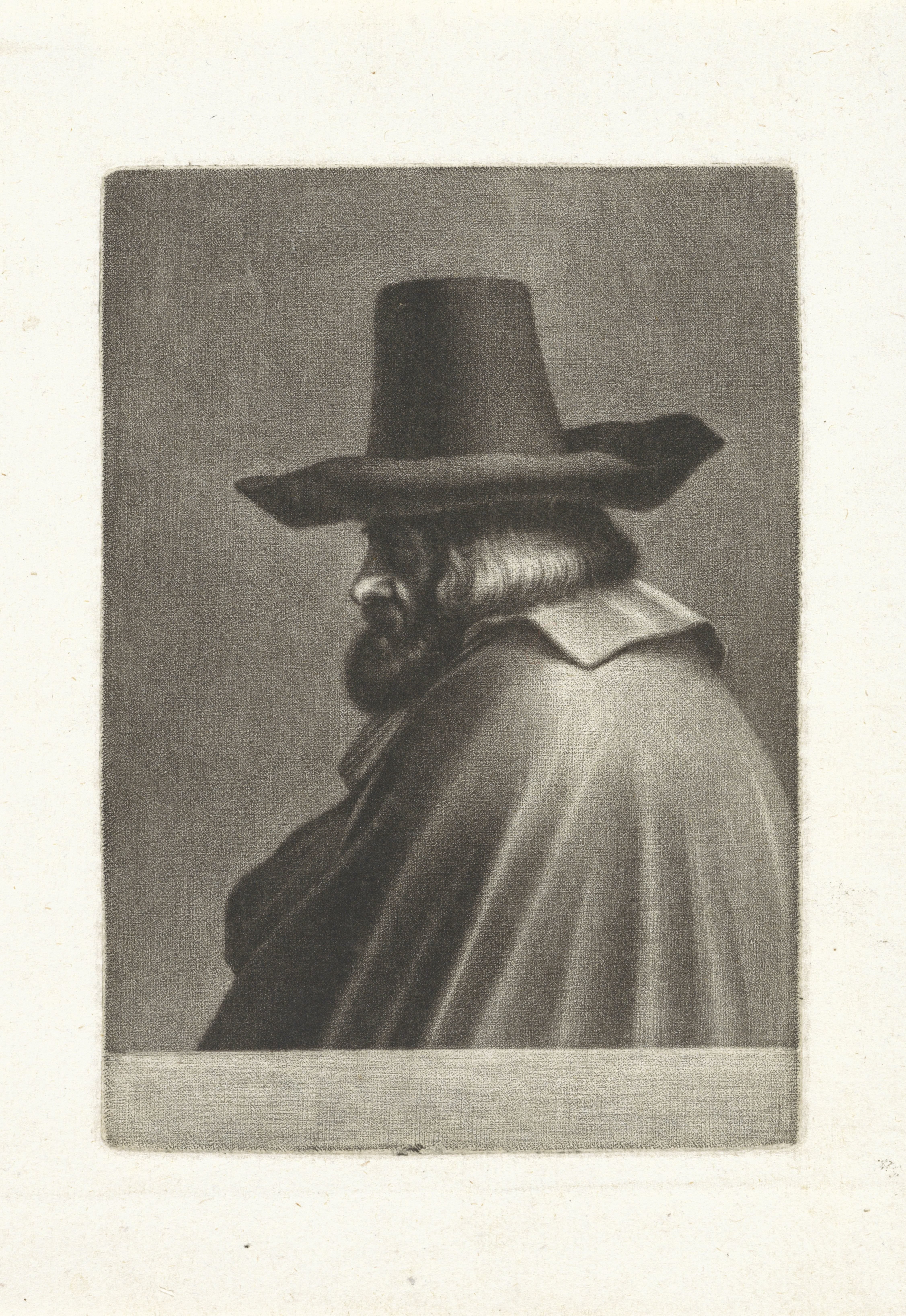 Portret van Niclaus Weinstein by Johann Friedrich Leonard