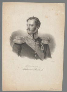 Portret van Nicolaas I Pavlovitsj