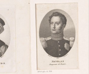 Portret van Nicolaas I Pavlovitsj, tsaar van Rusland