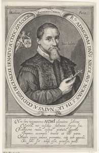 Portret van Nicolaas Nomius
