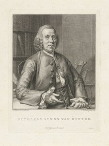 Portret van Nicolaas Simon van Winter