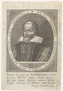 Portret van Nicolas Abraham de La Framboisière