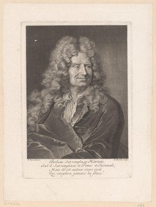 Portret van Nicolas Boileau