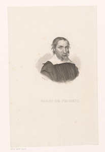 Portret van Nicolas-Claude Fabri de Peiresc