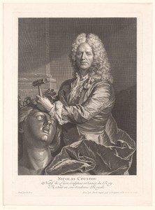 Portret van Nicolas Coustou
