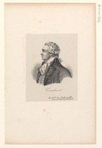 Portret van Nicolas de Condorcet