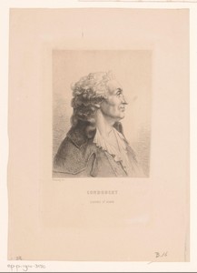 Portret van Nicolas de Condorcet