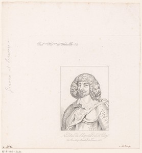 Portret van Nicolas de L'Hospital