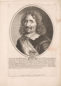 Portret van Nicolas de Neufville de Villeroy