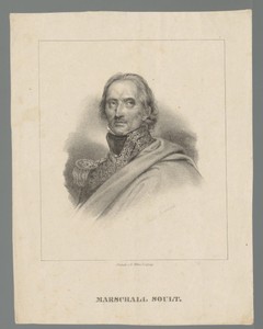 Portret van Nicolas Jean-de-Dieu Soult