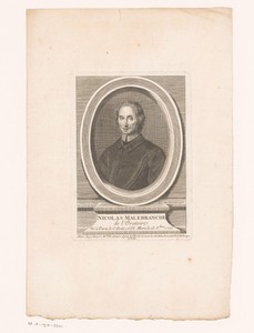 Portret van Nicolas Malebranche