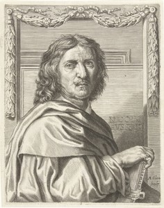 Portret van Nicolas Poussin