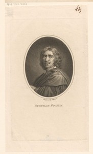 Portret van Nicolas Poussin