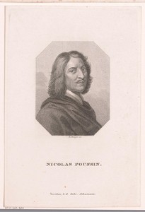 Portret van Nicolas Poussin