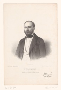 Portret van Nicolas Villiaumé