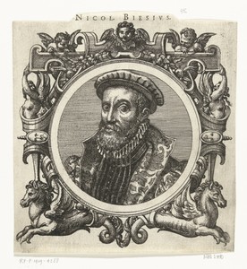 Portret van Nicolaus Biesius