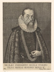 Portret van Nicolaus Everardi
