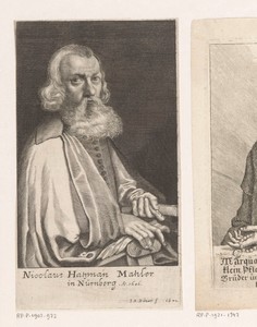 Portret van Nicolaus Hatzmann