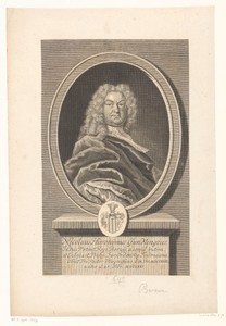Portret van Nicolaus Hieronymus Gundling