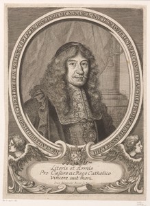 Portret van Nicolaus Wilhelm Beckers, Freiherr von Walhorn