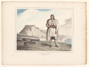 Portret van Nicolo Pervoli op Korfoe