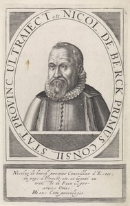 Portret van Niklaas van Berk