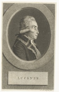 Portret van Nikolaus graaf van Luckner