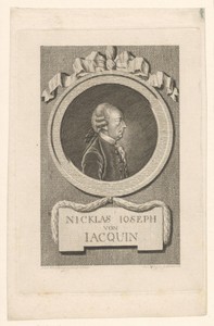Portret van Nikolaus Joseph von Jacquin