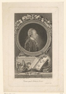 Portret van Nikolaus Joseph von Jacquin