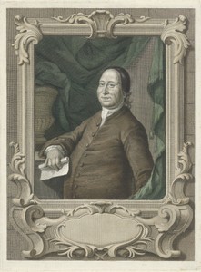 Portret van Nikolaus Ludwig, graaf von Zinzendorff