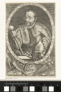 Portret van Nikolaus Pálffy baron van Erdöd