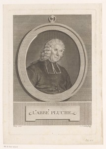 Portret van Noël-Antoine Pluche