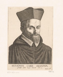 Portret van Octavius Aquaviva