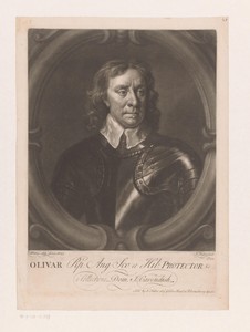 Portret van Oliver Cromwell