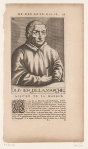 Portret van Olivier de La Marche