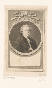 Portret van Otto Christian Schoene