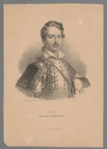 Portret van Otto I, koning van Griekenland