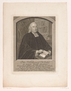 Portret van Otto Nathanael Nicolai