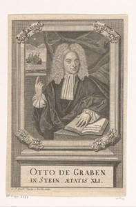 Portret van Otto Vom Graben zum Stein