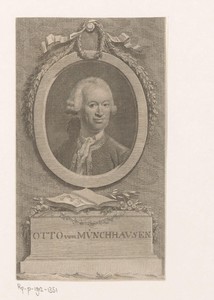 Portret van Otto von Münchhausen