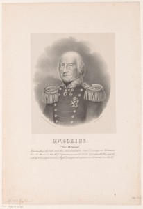 Portret van Otto Willem Gobius