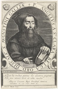 Portret van P. Angelus a Sta Clara
