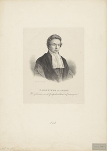 Portret van P. Hofstede de Groot