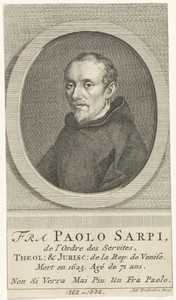 Portret van Paolo Sarpi