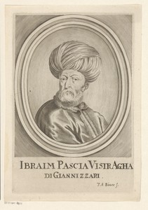 Portret van Pargalı Ibrahim Pasha