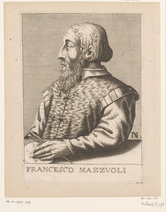 Portret van Parmigianino